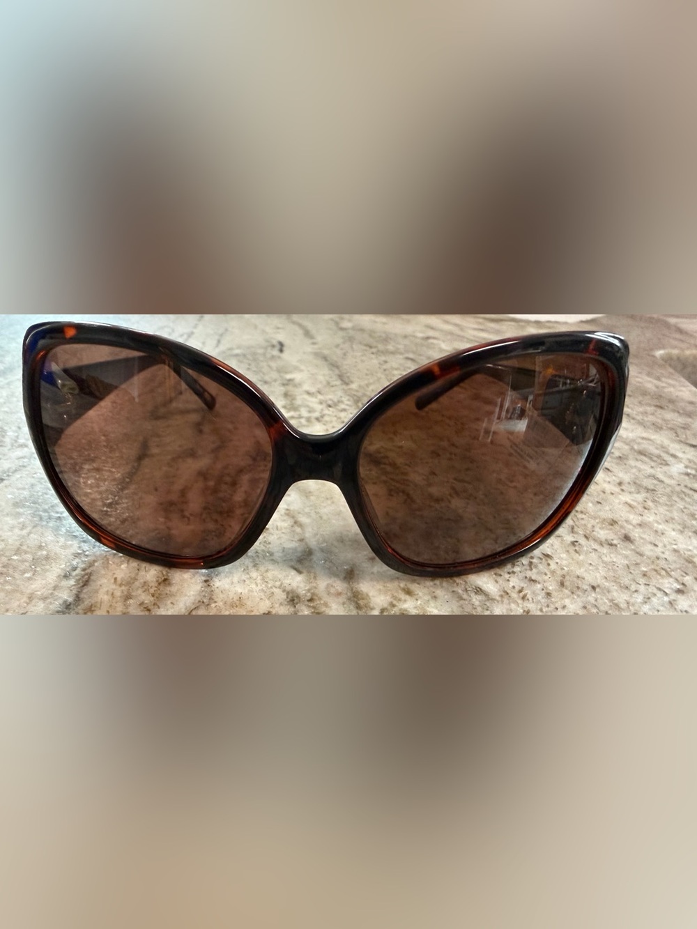 😎NWT! Fossil Leigh Tortoise Polarized Lenses Women Sunglasses. PS4780224. A+